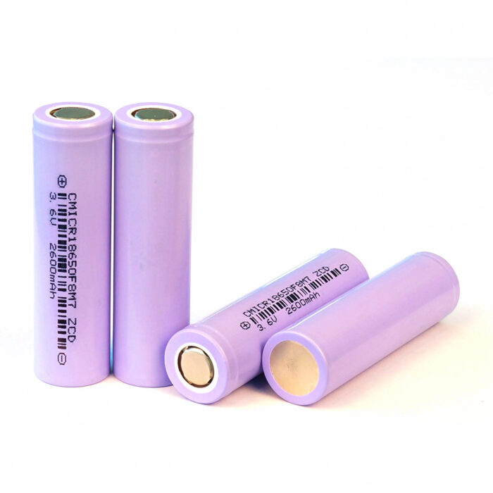 CMICR18650F8M7 2600mah Cylindrical Cells - Image 2